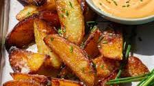 Truffle Crispy Potato Wedges