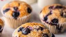 Vegan Blueberry Muffins