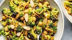 Vegan Curried Broccoli Chickpea Salad