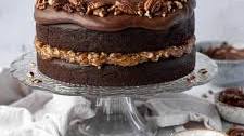 Vegan German Chocolate Cake