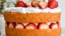 Vegan Strawberry Shortcake Cake