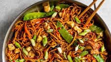 Vegan Vegetable Lo Mein with Tofu