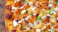 Vegetarian Buffalo Cauliflower Pizza