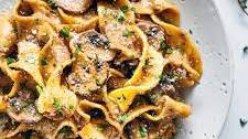 Vegetarian Mushroom Stroganoff