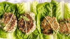 Veggie-Loaded Chicken Burgers