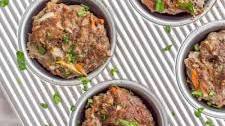 Veggie-Loaded Mini Meatloaves