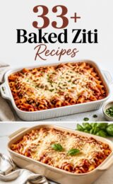 33+ Simple Baked Ziti Recipes That Will Make Dinner a Breeze and Delight Your Family! baked-ziti-ccccc-77174