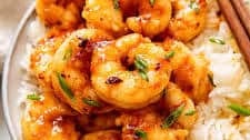 10 Minute Honey Garlic Shrimp