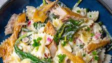 15-Minute Smoked Mackerel Pasta