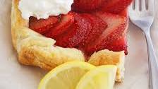 3-Ingredient Strawberry Tart with Lemon Whipped Cream