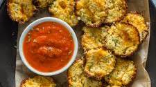 3 ingredient Baked Cheddar Cauliflower Bites