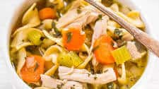 30-Minute Leftover Turkey Noodle Soup