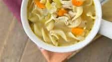 30 Minute Stovetop Chicken Noodle Soup