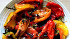 4-Ingredient Balsamic Roasted Mini Peppers