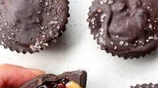 4-Ingredient Chocolate Peanut Butter & Jelly Cups