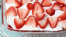 5 Minute Strawberry Dessert