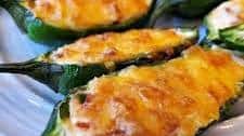 Air Fryer Stuffed Jalapeno Poppers recipe