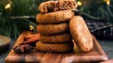 Almond Flour Ginger Cookies (Vegan)