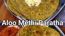 Aloo Methi Paratha Recipe | Aalu Methi Paratha | No Stuff Potato Paratha