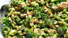 Asian Broccoli Salad with Peanut Sauce