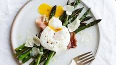 Asparagus with Poached Egg and Prosciutto