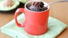 Avocado Brownie Mug Cake