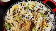 Awadhi chicken biryani