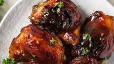 BBQ Baked Chicken Thighs