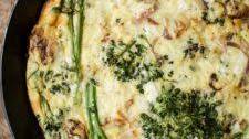 Baby Broccoli Frittata with Feta