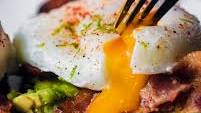 Bacon Avocado Toast with Poached Eggs