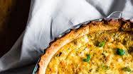 Bacon Onion Herb Quiche