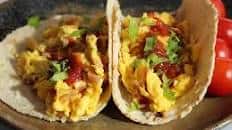 Bacon and Egg Tacos