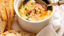 Baked Eggs with Mushrooms (Shirred Eggs)