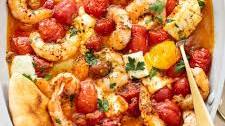 Baked Feta Shrimp and Tomatoes