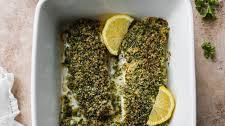Baked Herb Crusted Cod (30-Minutes)