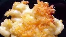 Baked Macaroni With Three Cheeses