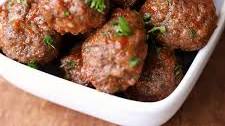 Baked Meatballs (No Breadcrumbs)