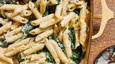 Baked Spinach & Feta Pasta