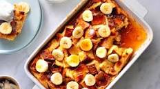 Bananas Foster French Toast Breakfast Casserole