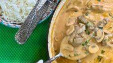 Beef Stroganoff