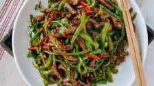 Beef and Pepper Stir-fry