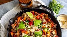 Beef and Sweet Potato Skillet