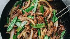 Beef with Snow Peas