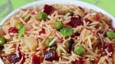 Beetroot Rice Pulao