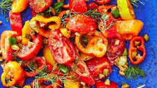 Bell Pepper Salad with Mini Sweet Peppers