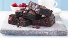 Best ever chocolate raspberry brownies