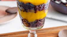 Black Rice Pudding with Coconut & Mango