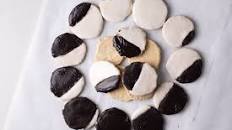 Black and White Eclipse Cookies