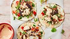 Blackened Cod Tacos With Spicy Mayo