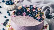 Blueberry Chia Pudding Pie | Vegan